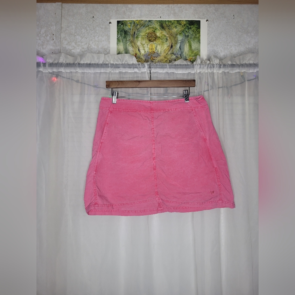 White Sierra Skirt Womens Size 10 Pink Hiking Active Outdoors